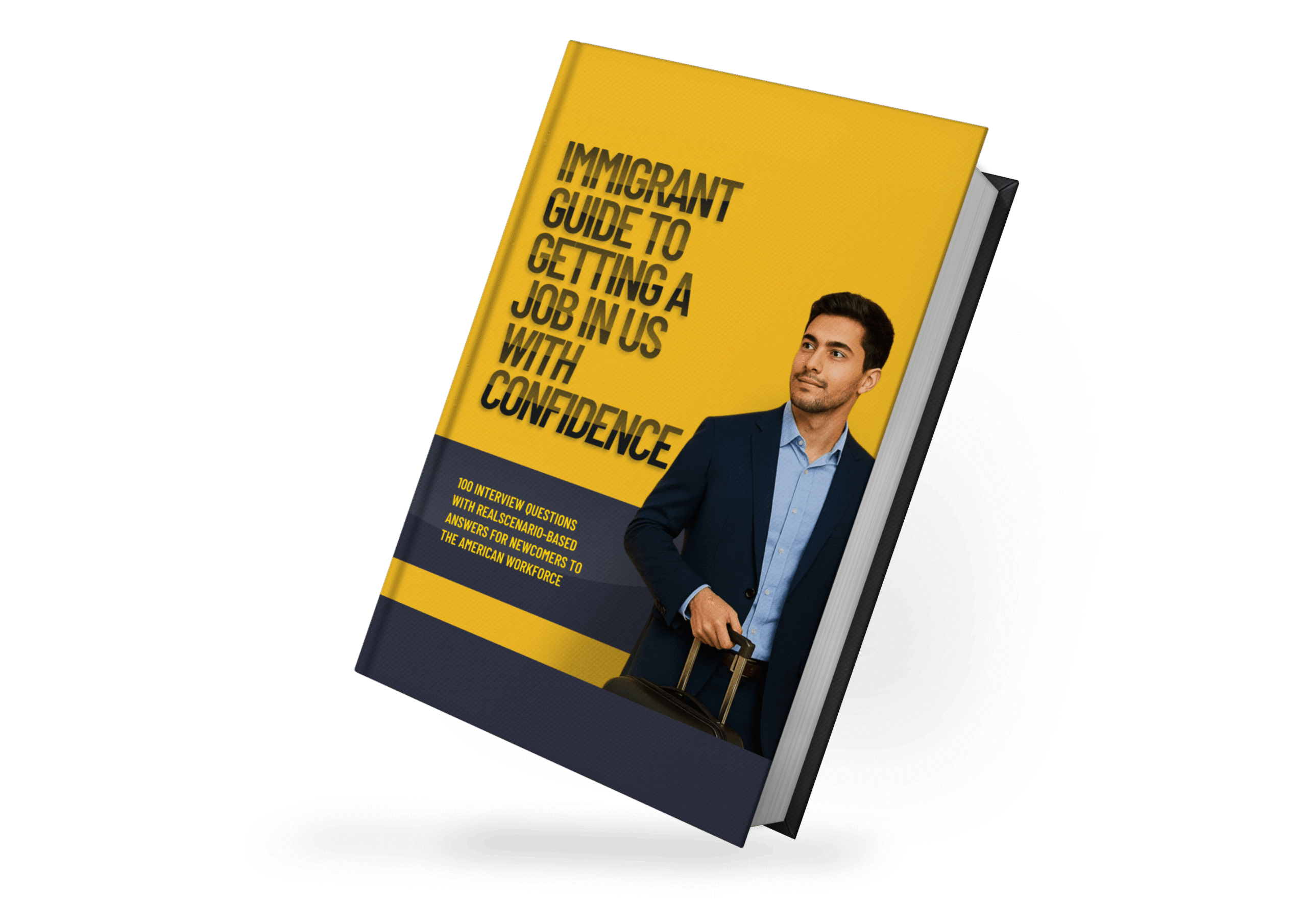immigrant guide to getting a job in the us with confidence book mockup